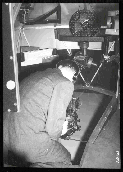 Celestial Navigation Trainer Bombsight - LINK1562.tif - Edwin A. Link Jr. Collection - Binghamton University Libraries' Special Collections