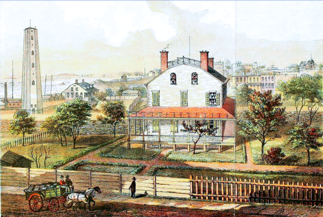 Brevoort Estate-Youle Shot Tower-Manual of the Corporation of the City of New York-1866-Manhattan-New York City-Bookworm History-City Full of History-Daniel Thurber